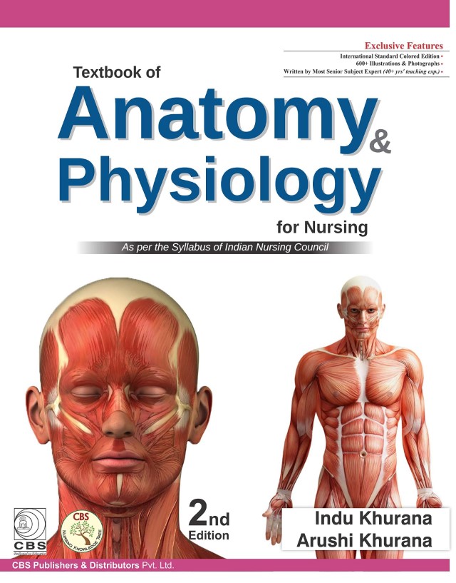 Textbook Of Anatomy And Physiology For Bsc Nursing 2Ed (Pb 2022) - SS ...