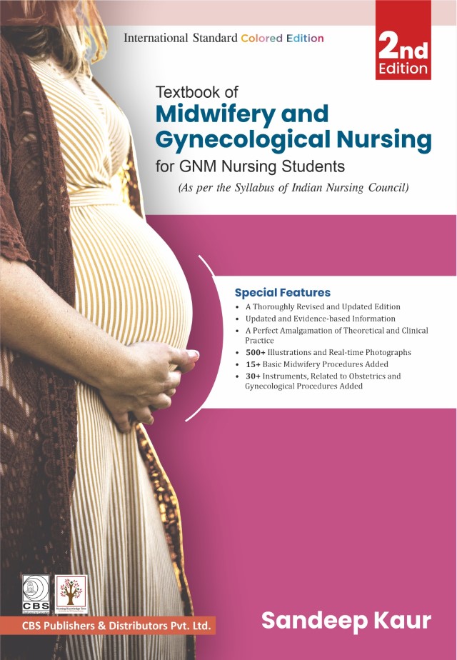 Textbook Of Midwifery And Gynecological Nursing For Gnm Nursing ...