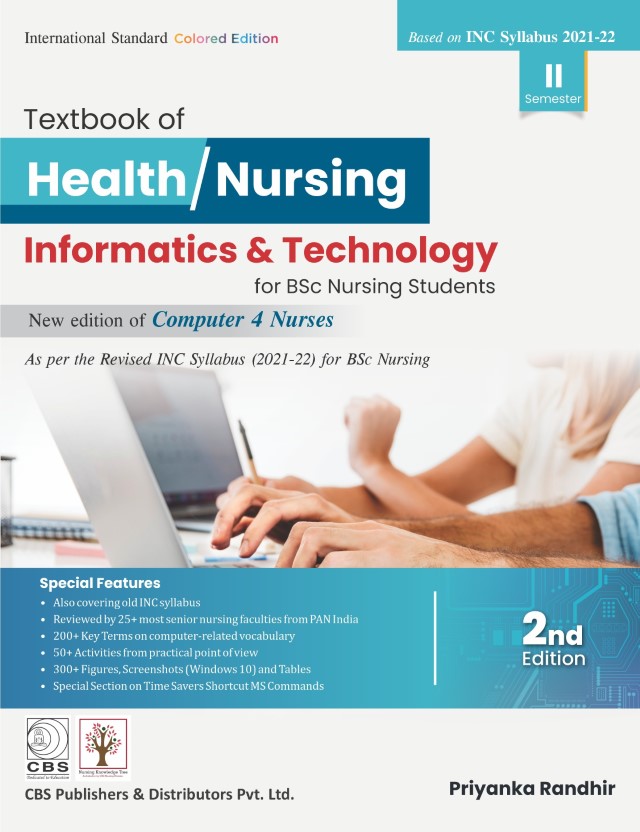 Textbook Of Health Nursing Informatics And Technology For Bsc Nursing ...