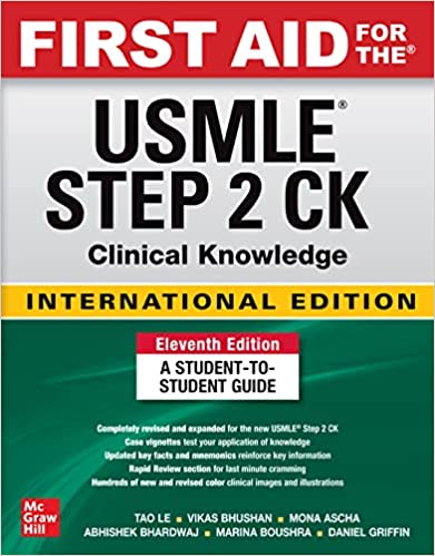 First Aid For The USMLE Step 2 CK -11E - SS Publishers & Distributors