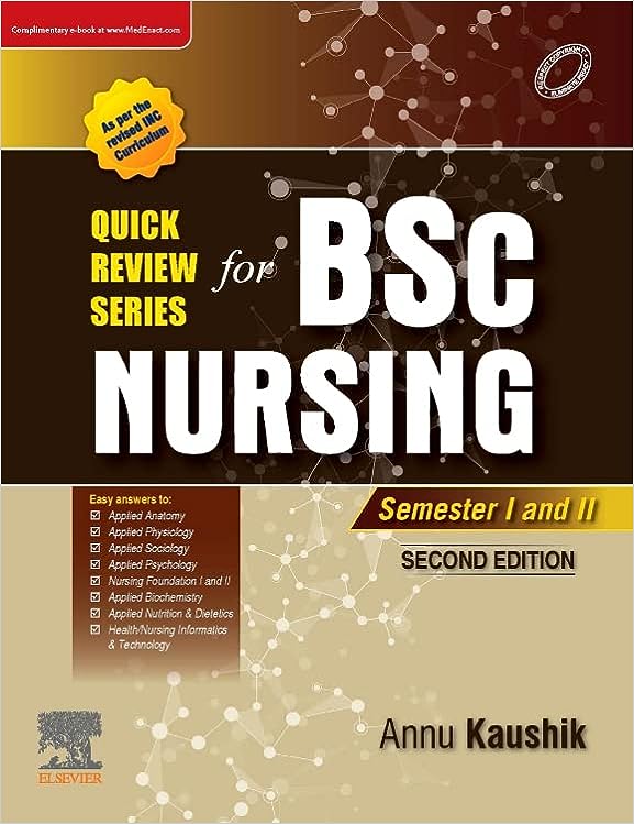 Quick Review Series For B.Sc. Nursing: 1st Year, 2e - SS Publishers ...